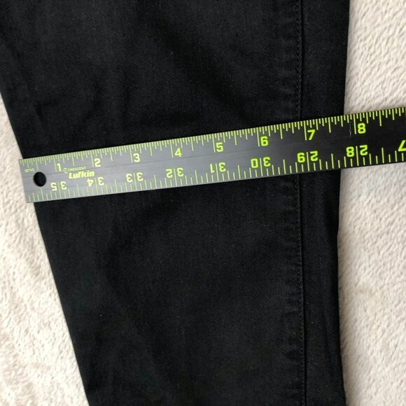 J.Jill Womens Jeans Sizze 6 Authentic Fit Slim Ankle Denim Black Casual Classic - Picture 5 of 14